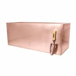 75cm Zinc Galvanised Trough Planter In A Copper Finish By Primrose™ -All Plants Sales Store PP0261L add image 3 e37d