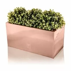 70cm Zinc Galvanised Trough Planter In A Copper Finish By Primrose™ -All Plants Sales Store PP0261S add image 3 1f82