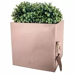 50cm Zinc Galvanised Cube Planter In A Copper Finish By Primrose™ -All Plants Sales Store PP0264XL add image 2 92d1