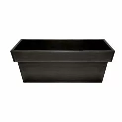60cm Zinc Edge Pewter Trough Planters - By Primrose™ -All Plants Sales Store PP0442M add image 2 326c