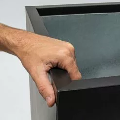 100cm Zinc Galvanised Black Trough -All Plants Sales Store PP10701 add image 5 5a1a