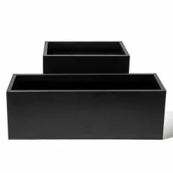 75cm Zinc Galvanised Black Trough 13 75cm Zinc Galvanised Black Trough -All Plants Sales Store PP10703 add image 5 cb84