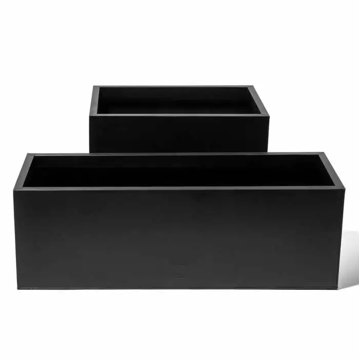 75cm Zinc Galvanised Black Trough 7 75cm Zinc Galvanised Black Trough - Image 5