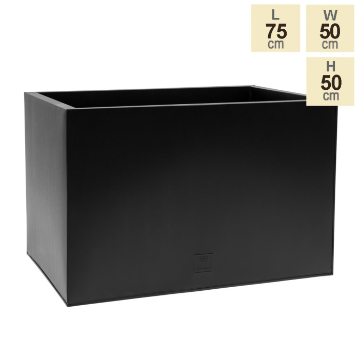 75cm Zinc Galvanised Black Trough 9 75cm Zinc Galvanised Black Trough - Image 7