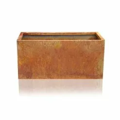 60cm Corten Steel Trough Planter -All Plants Sales Store PP2026S add image 2 deec