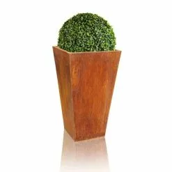 H60cm Corten Steel Flared Planter