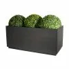 100cm Zinc Galvanised Kick-Bottom Trough Planter In Copper By Primrose™ -All Plants Sales Store PP2827L add image 1 d49a