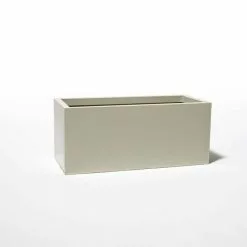 75cm Trough Zinc Ivory Textured Dipped Galvanised Planter -All Plants Sales Store PP40758 add image 1 32a9