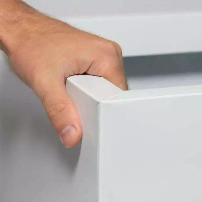 75cm Trough Zinc White Gloss Dipped Galvanised Planter 2 75cm Trough Zinc White Gloss Dipped Galvanised Planter