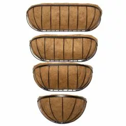 41.6cm Wire Wall Basket With Coco Liner 8 41.6cm Wire Wall Basket With Coco Liner -All Plants Sales Store PP40853 add image 1 cc6b