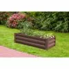 Brown Metal Raised Garden Planter With Liner 1 Brown Metal Raised Garden Planter With Liner -All Plants Sales Store PP661 1 ff2e