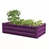 Purple Metal Raised Garden Planter With Liner -All Plants Sales Store PP663 1 a6ff