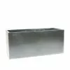 120cm Zinc Galvanised Silver Trough