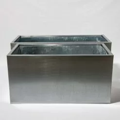 120cm Zinc Galvanised Silver Trough -All Plants Sales Store PP9998 add image 4 6cdf