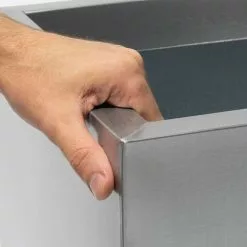 75cm Zinc Galvanised Silver Trough -All Plants Sales Store PP9999 add image 3 197f