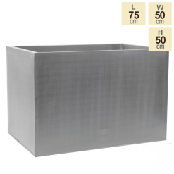 75cm Zinc Galvanised Silver Trough -All Plants Sales Store PP9999 main image b93b